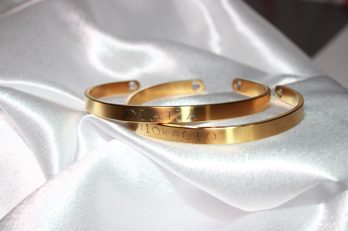 GOLDEN BANGLE 6MM