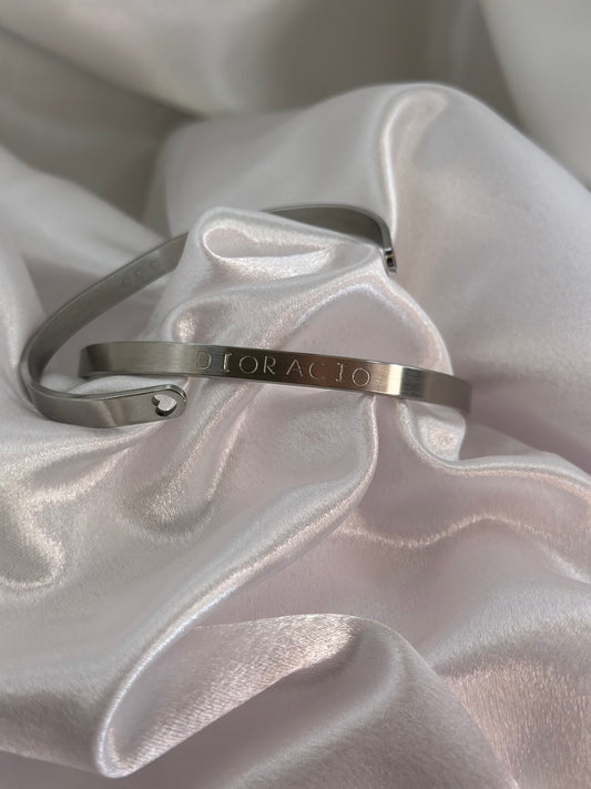 6MM SILVER BANGLE