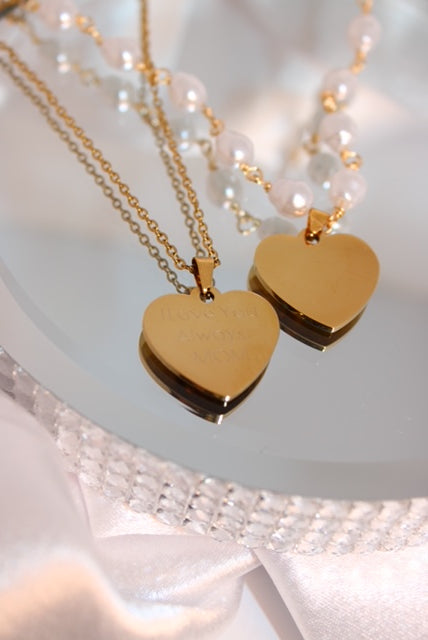 HEART- DAINTY CHAIN